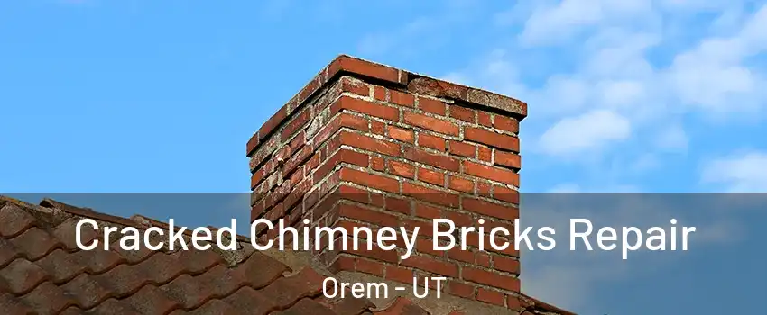  Cracked Chimney Bricks Repair Orem - UT