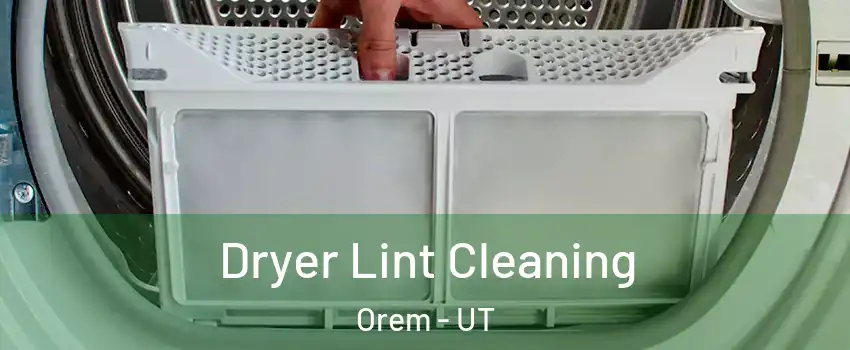  Dryer Lint Cleaning Orem - UT