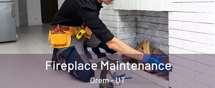  Fireplace Maintenance Orem - UT