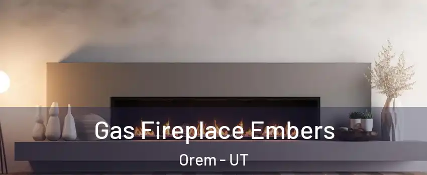  Gas Fireplace Embers Orem - UT