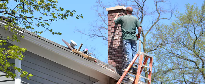 Vinyl and PVC Chimney Flashing Installation in Orem, UT
